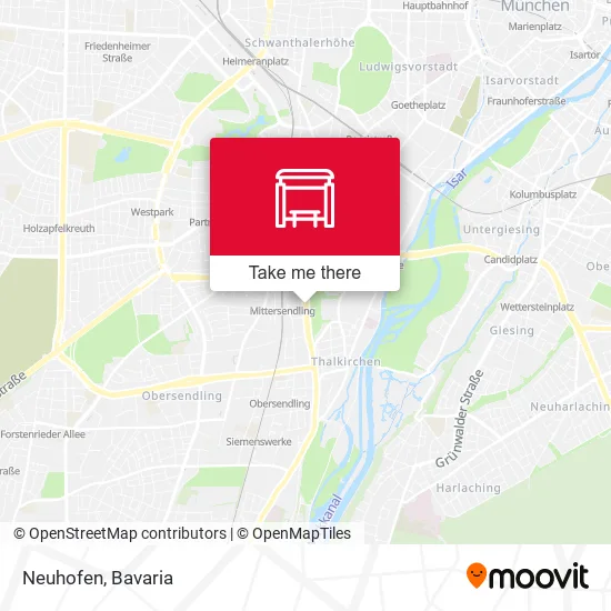 Карта Neuhofen