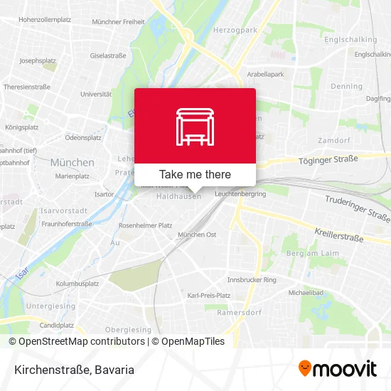 Карта Kirchenstraße