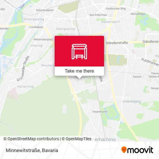 Карта Minnewitstraße