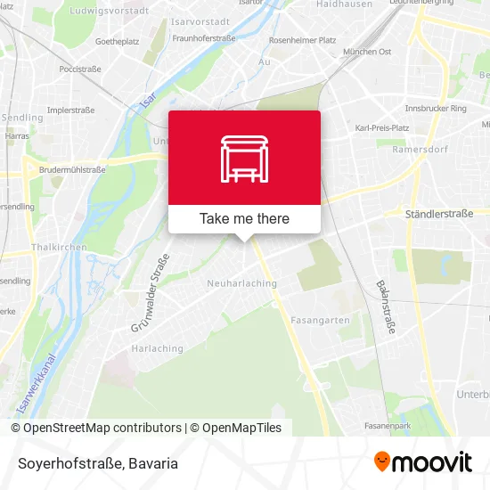 Карта Soyerhofstraße