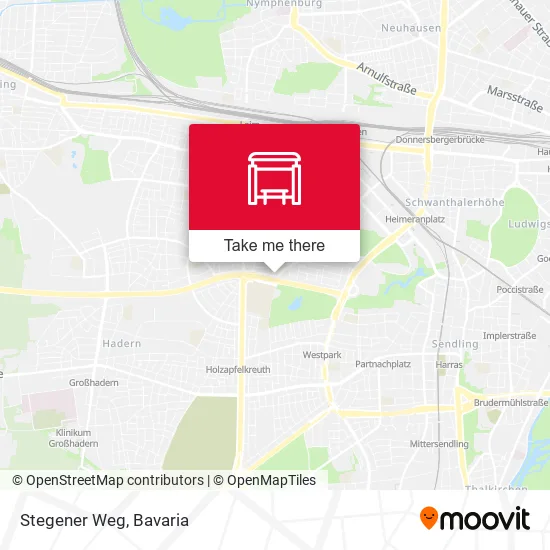 Карта Stegener Weg