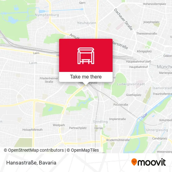 Карта Hansastraße