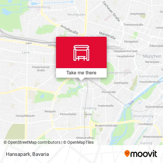 Карта Hansapark