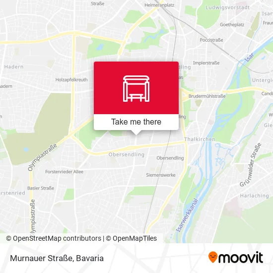 Карта Murnauer Straße