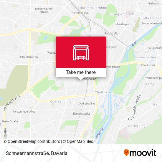 Schneemannstraße map