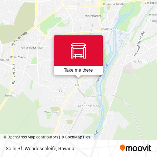 Solln Bf. Wendeschleife map