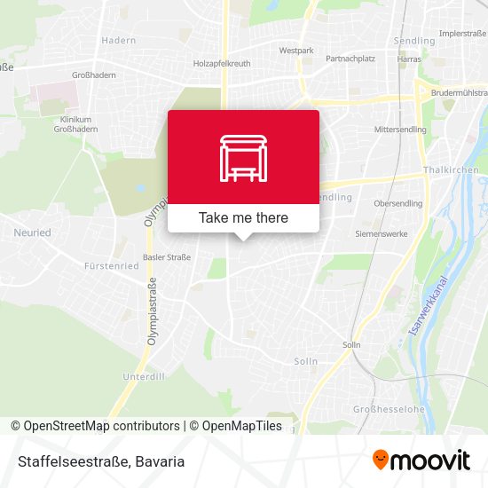 Staffelseestraße map