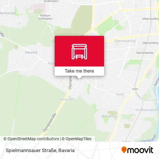 Карта Spielmannsauer Straße