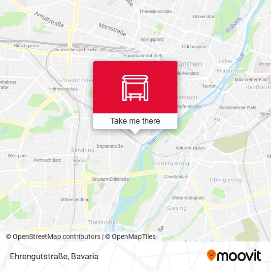 Карта Ehrengutstraße