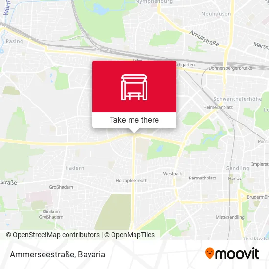 Карта Ammerseestraße