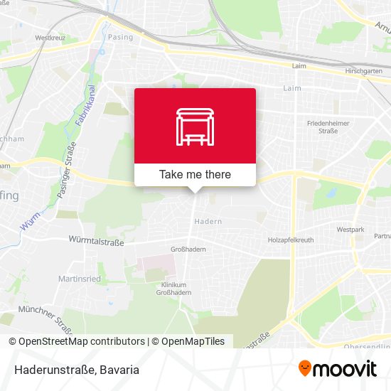 Haderunstraße map