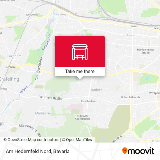 Карта Am Hedernfeld Nord