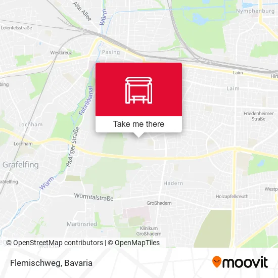 Карта Flemischweg