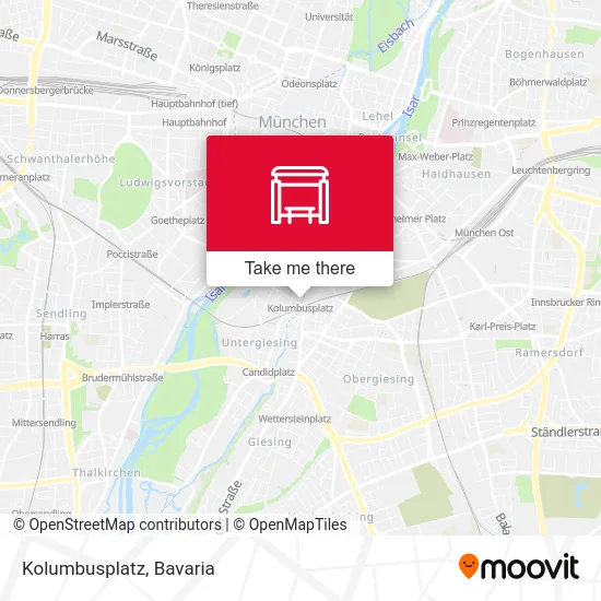 Карта Kolumbusplatz