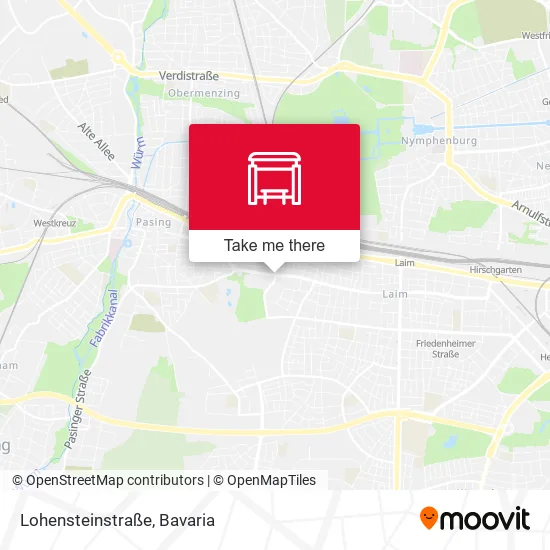 Карта Lohensteinstraße