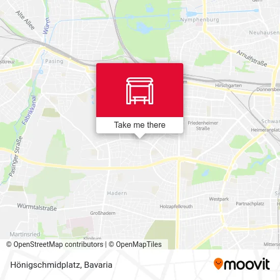 Карта Hönigschmidplatz