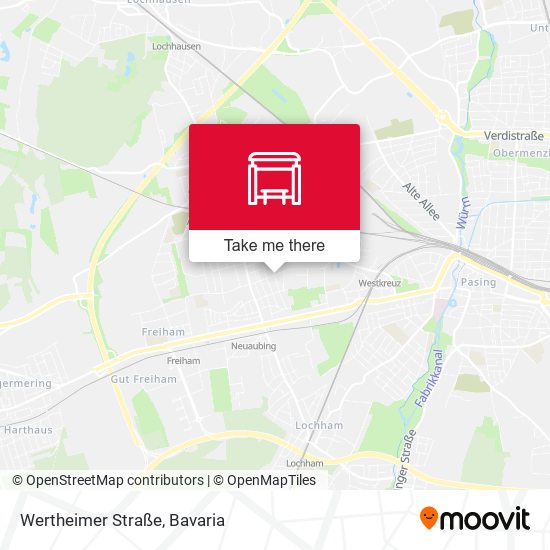 Wertheimer Straße map