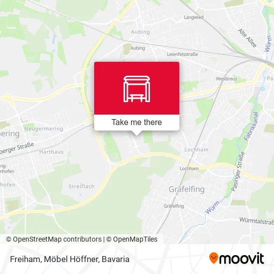 Карта Freiham, Möbel Höffner
