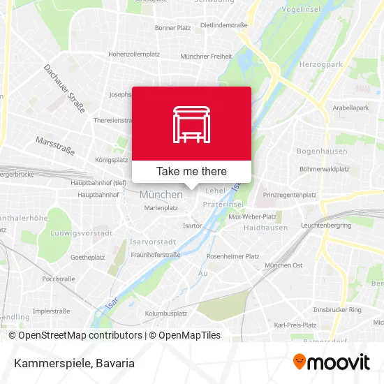 Карта Kammerspiele
