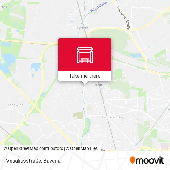 Карта Vesaliusstraße