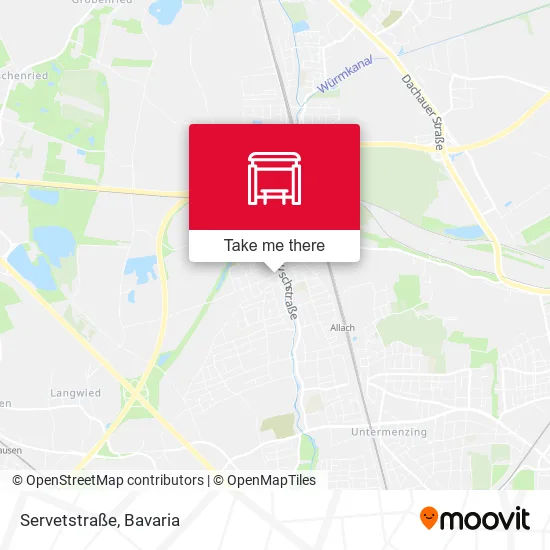 Карта Servetstraße