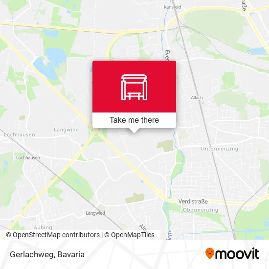 Карта Gerlachweg