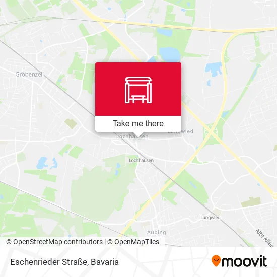 Карта Eschenrieder Straße