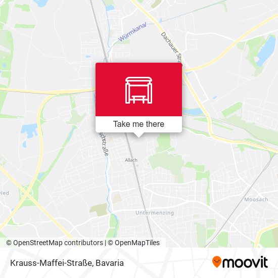Krauss-Maffei-Straße map