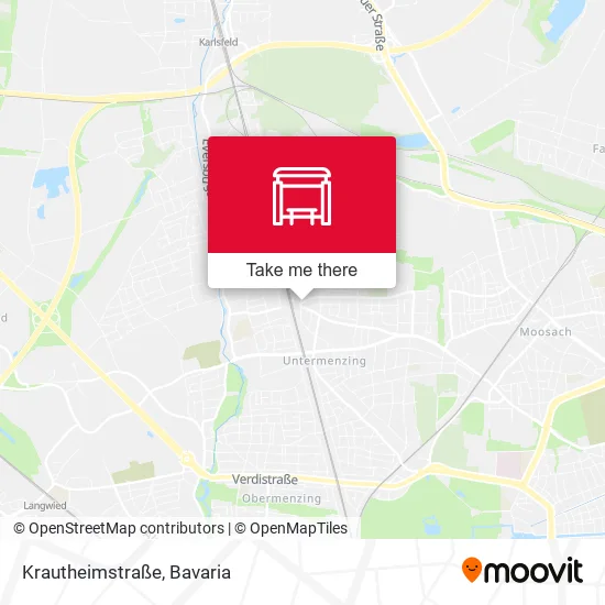 Карта Krautheimstraße