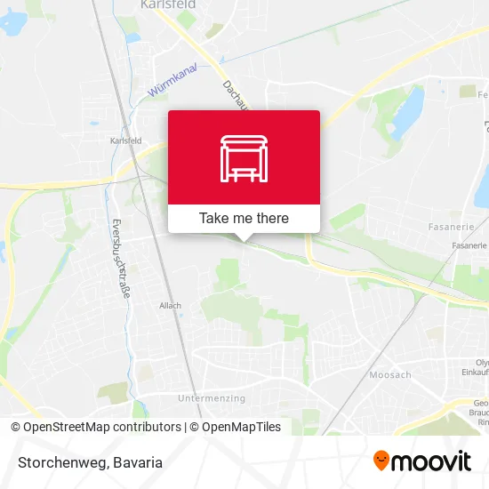 Карта Storchenweg