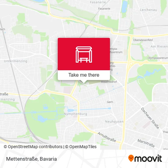 Карта Mettenstraße