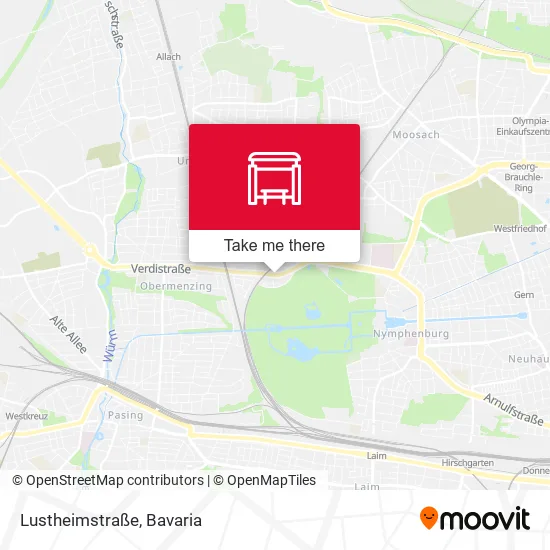 Карта Lustheimstraße