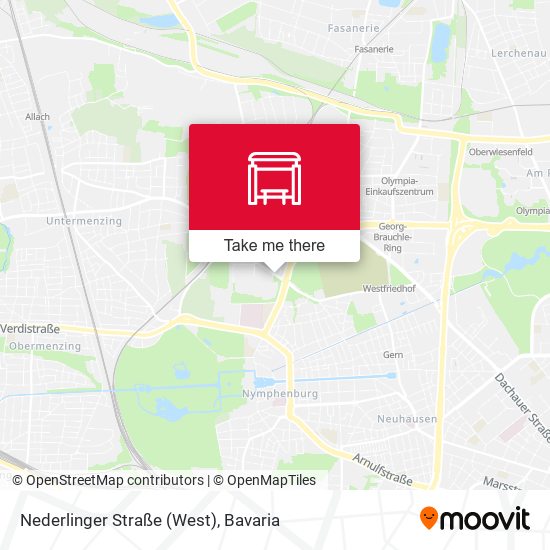 Nederlinger Straße (West) map