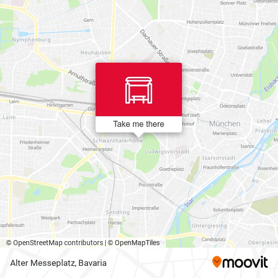 Карта Alter Messeplatz