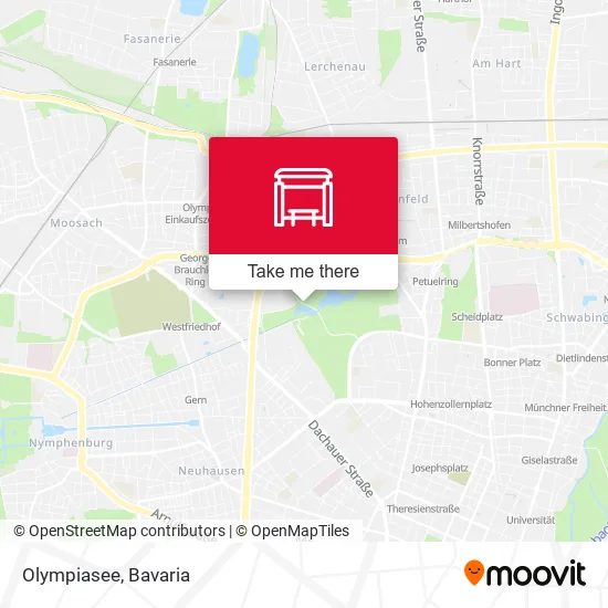 Карта Olympiasee