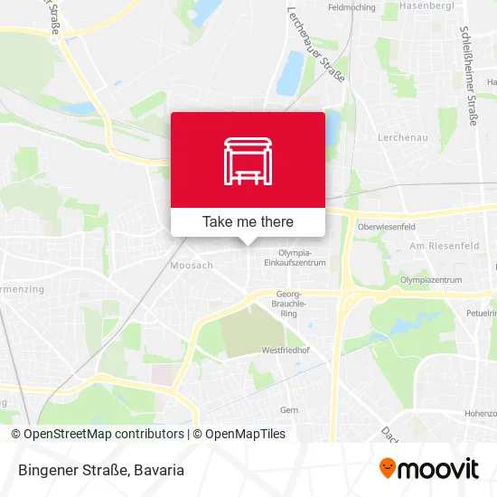 Карта Bingener Straße