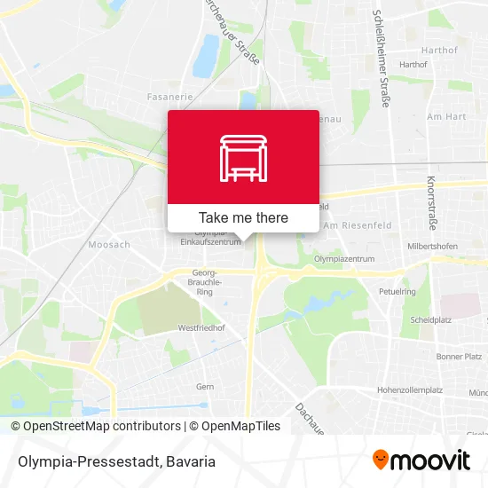 Карта Olympia-Pressestadt