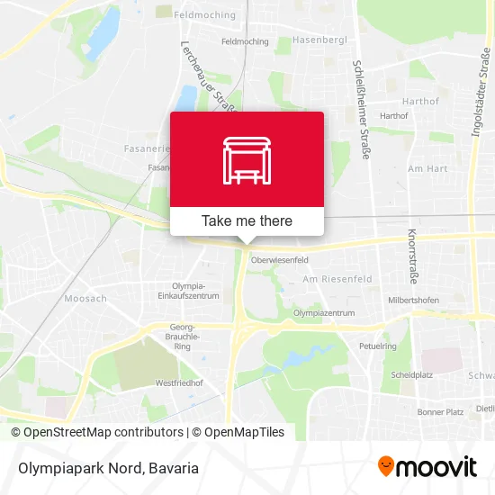 Карта Olympiapark Nord