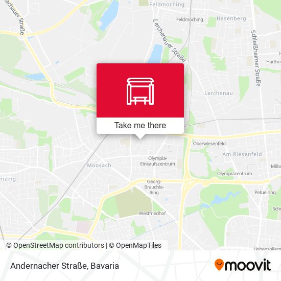 Andernacher Straße map