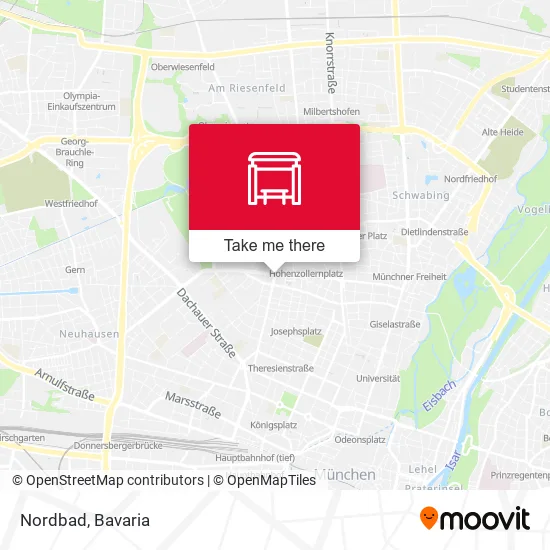 Карта Nordbad