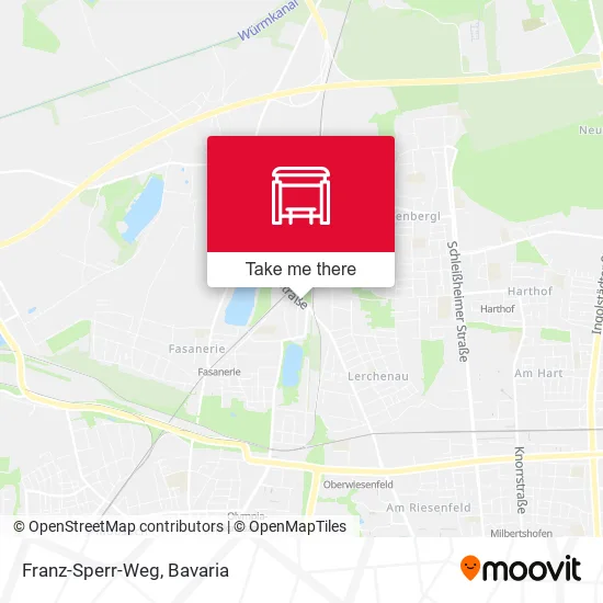 Карта Franz-Sperr-Weg
