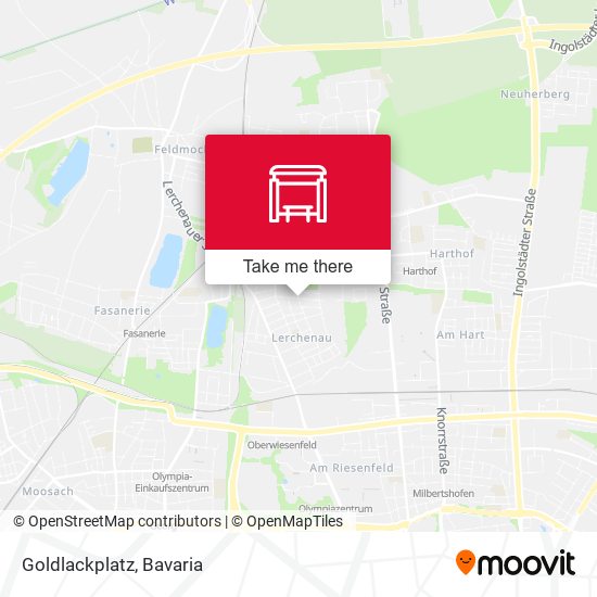 Карта Goldlackplatz