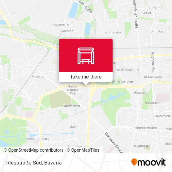 Riesstraße Süd map