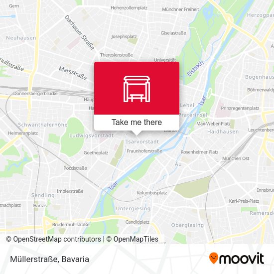 Müllerstraße map