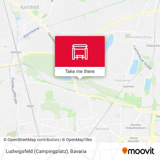 Карта Ludwigsfeld (Campingplatz)