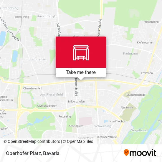 Карта Oberhofer Platz