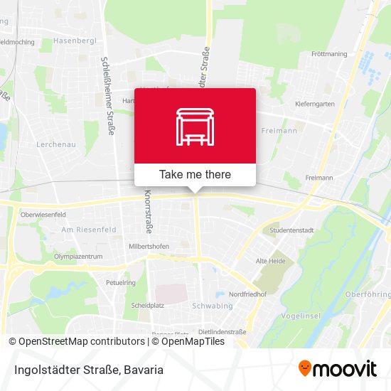 Ingolstädter Straße map
