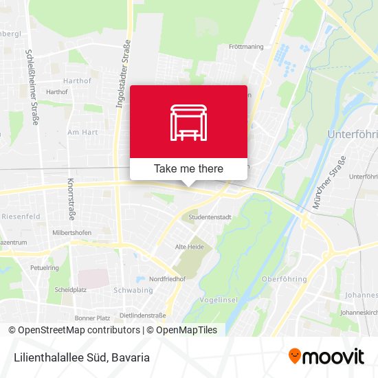 Lilienthalallee Süd map