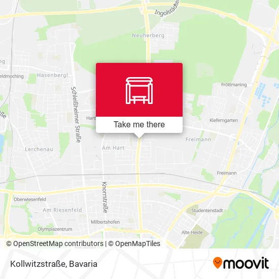 Карта Kollwitzstraße