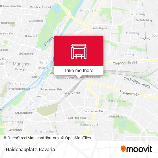 Карта Haidenauplatz